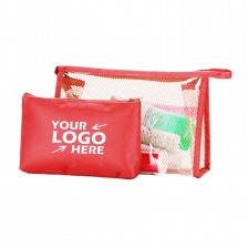 2 in 1 Transparent Cosmetic Bag for Travel